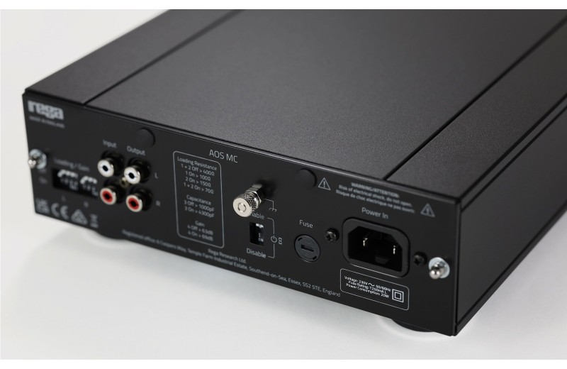 Rega AOS MC Phono Preamplifier - Black