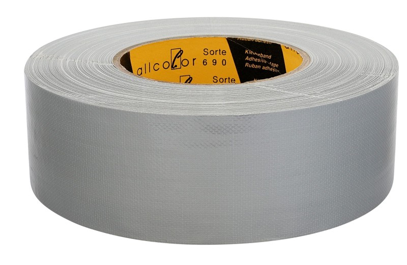 ALLCOLOR GAFFER-TAPE Professional Fabric Tape – Gaffer 50mm x 50m silver
