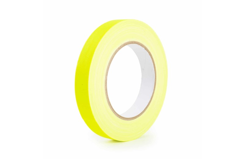 ALLCOLOR GAFFER-TAPE Neon Cloth Tape - 19mm x 25m neon yellow