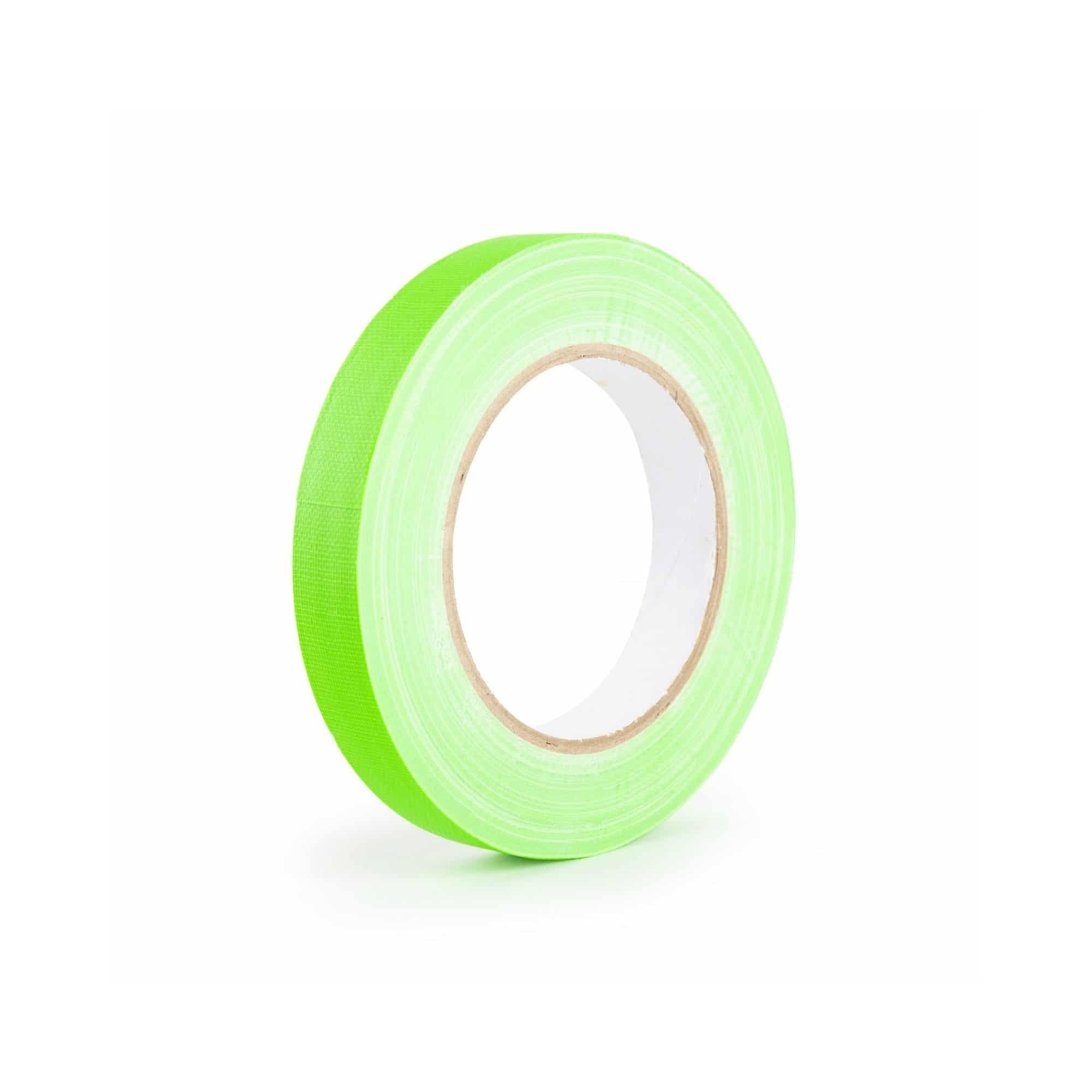 ALLCOLOR GAFFER-TAPE Neon Cloth Tape - 19mm x 25m neon green