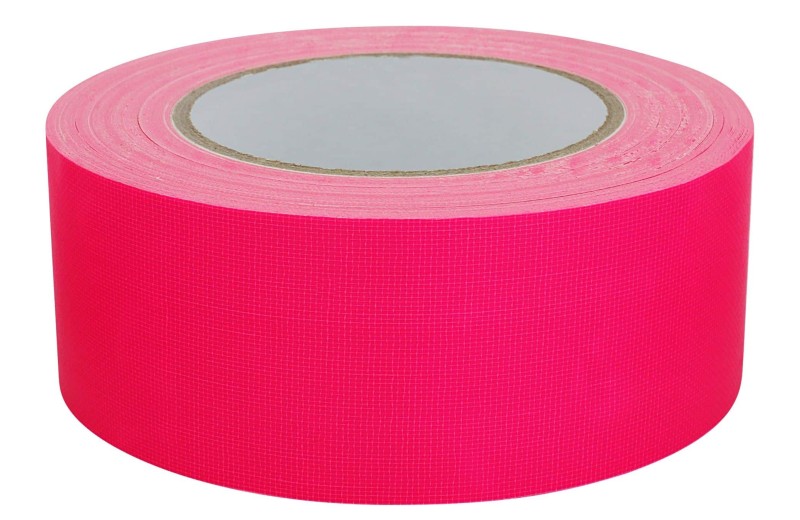 ALLCOLOR GAFFER-TAPE Neon Cloth Tape - 50mm x 25m neon pink