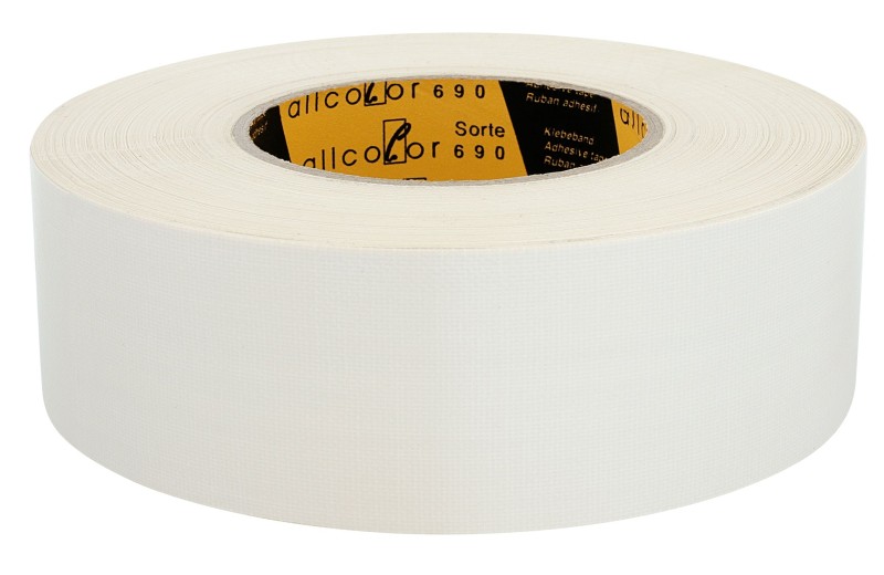 ALLCOLOR GAFFER-TAPE Professional Fabric Tape – Gaffer 50mm x 50m white