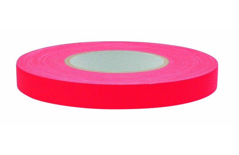 ALLCOLOR GAFFER-TAPE Expert Line Neon Gaffer Tape matt - 19mm x 25m neon pink