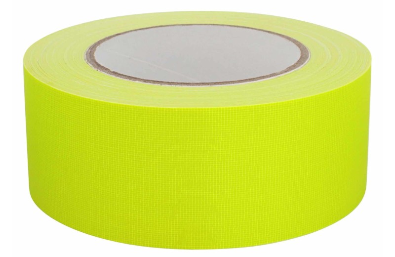 ALLCOLOR GAFFER-TAPE Neon Cloth Tape - 50mm x 25m neon yellow