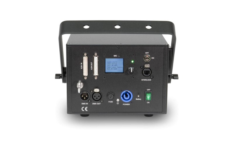 LASERWORLD CUBE 1,5 RGB DIODE LASER 1500mW ΑΝΑΛΟΓΙΚΗΣ ΔΙΑΜΟΡΦΩΣΗΣ
