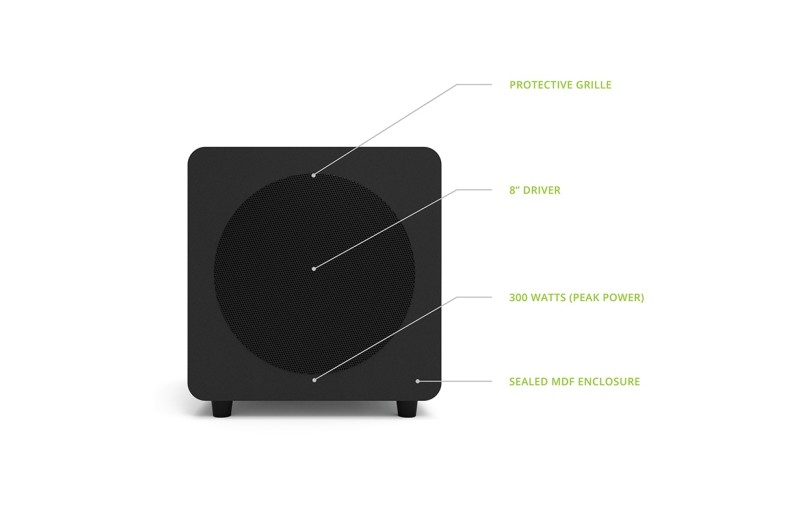 Kanto Audio SUB8VMB-CG Subwoofer