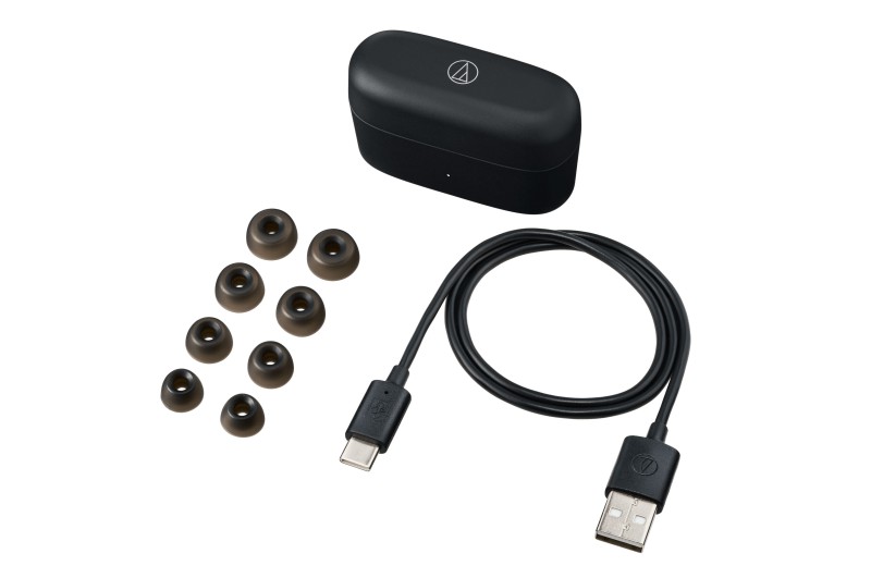 Audio-Technica ATH-CKS30TW+ Wireless Earbuds - Black
