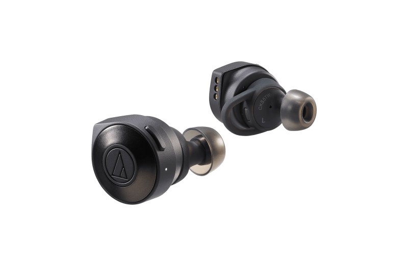 Audio-Technica ATH-CKS5TW Wireless Earbuds- Black