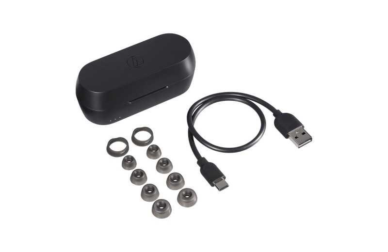 Audio-Technica ATH-CKS5TW Wireless Earbuds- Black