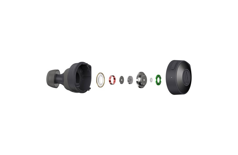 Audio-Technica ATH-CKS5TW Wireless Earbuds- Black