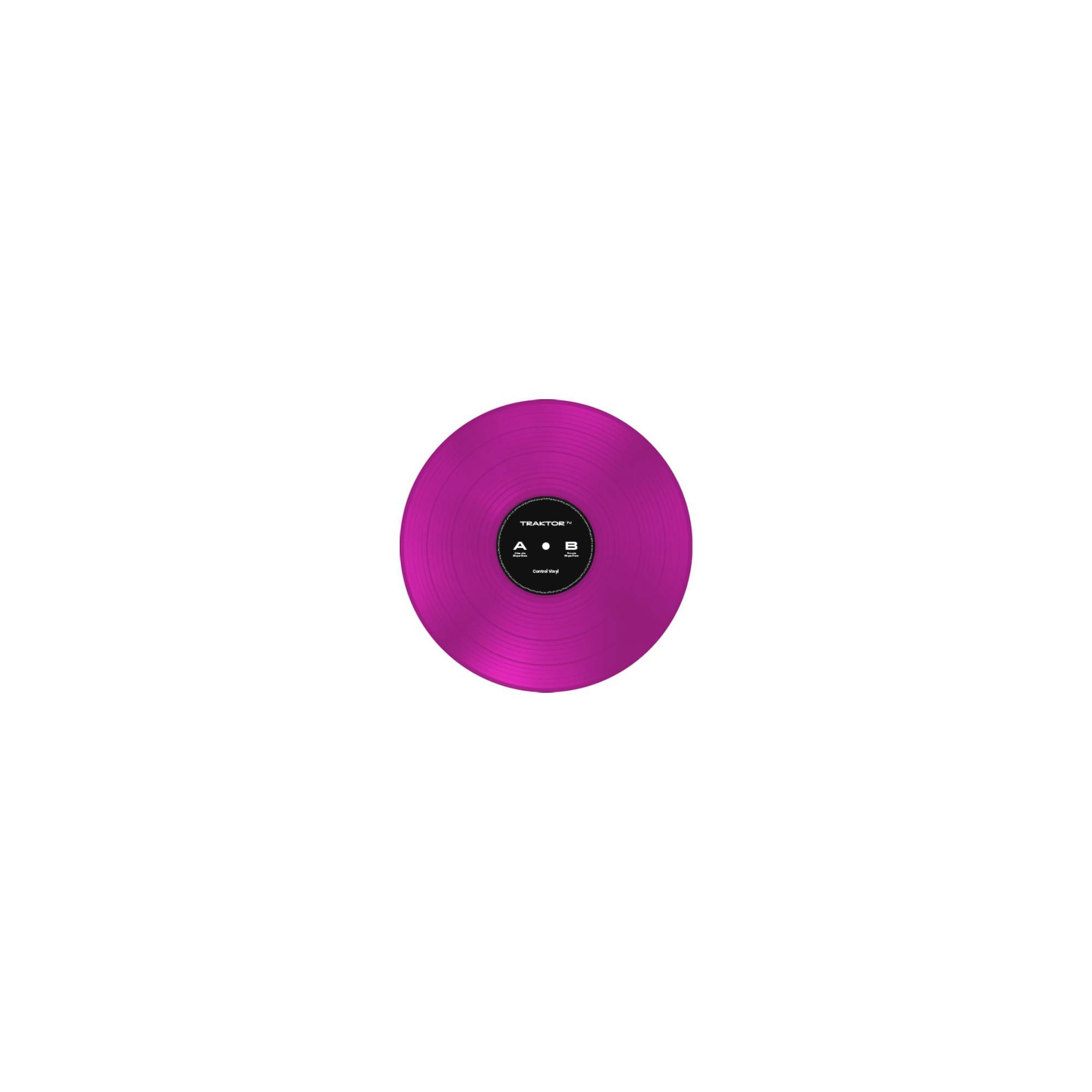 Native Instruments Traktor Control Vinyl Neon Pink Transparent