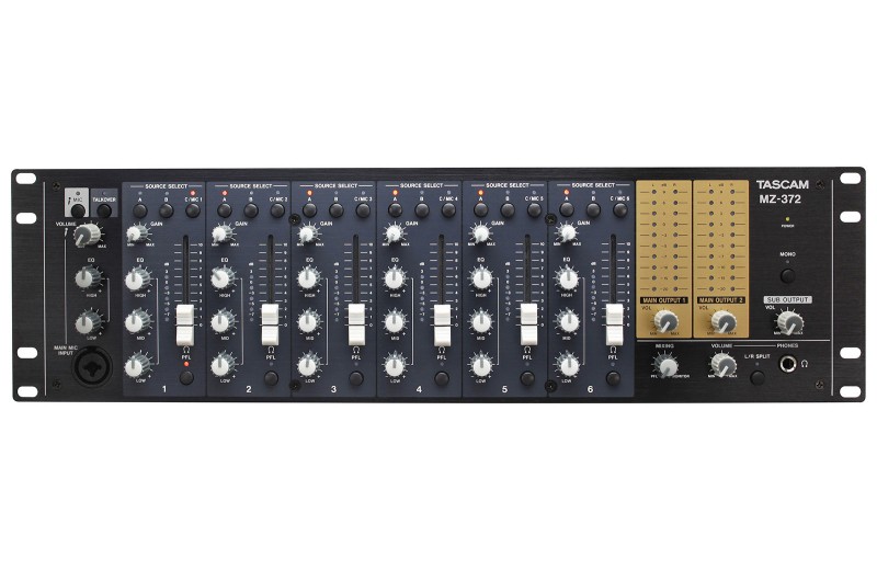 Tascam MZ-372 Rackmount Mixer