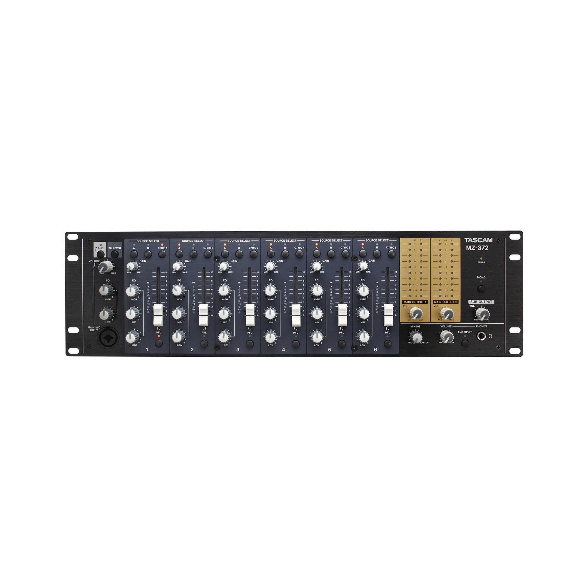Tascam MZ-372 Rackmount Mixer
