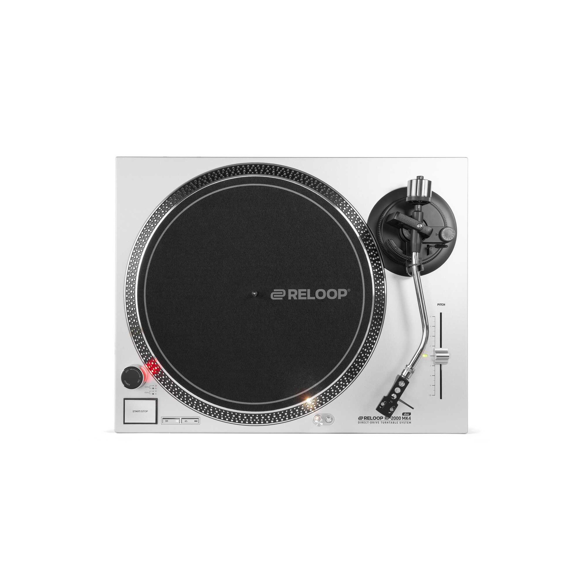 Reloop RP2000 MK4 dj Πικάπ - Άσημί