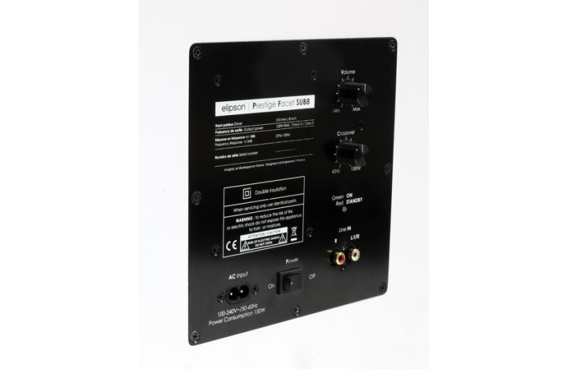 Elipson Prestige Facet Sub8 Black
