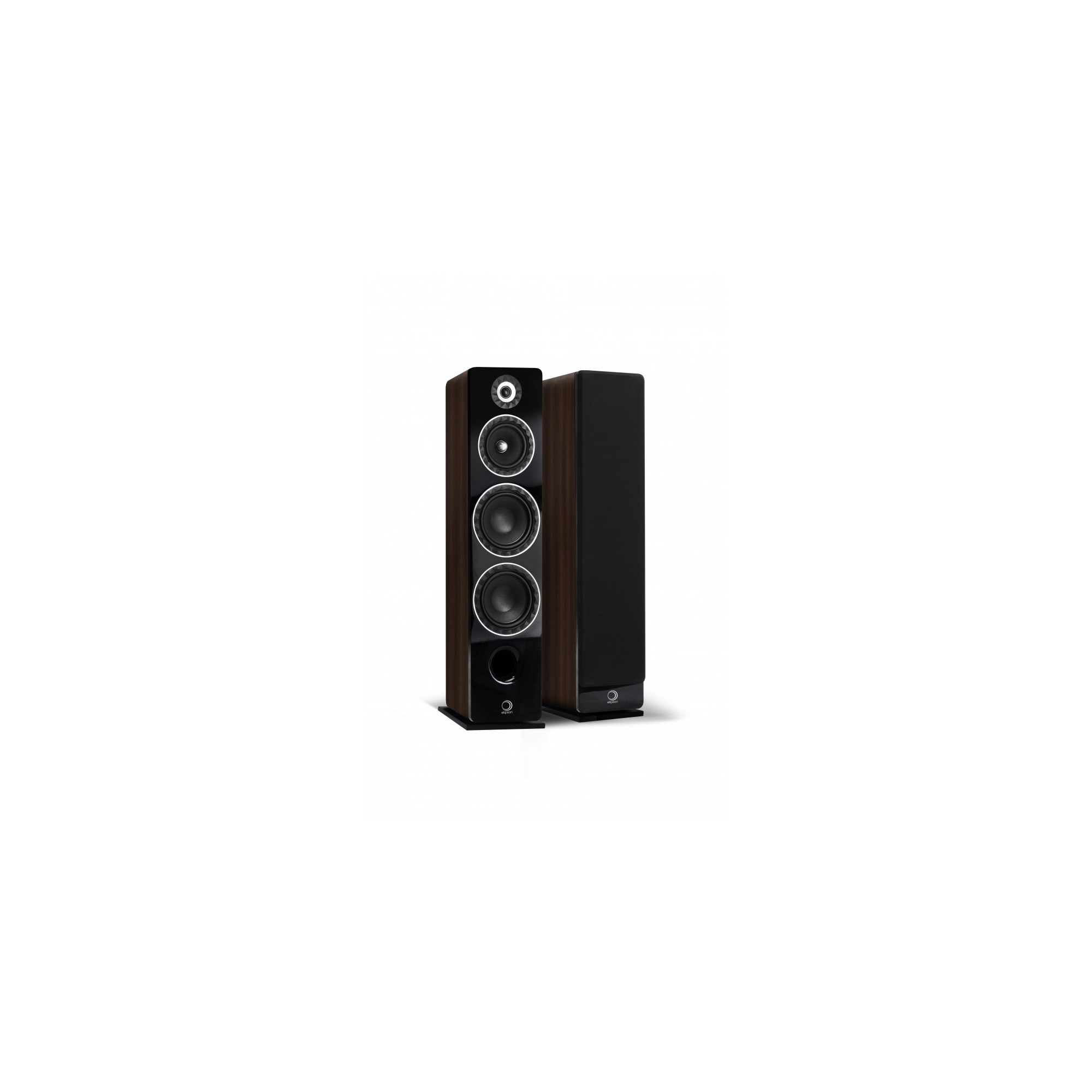 Elipson Prestige Facet 24F Black/Walnut Ζεύγος