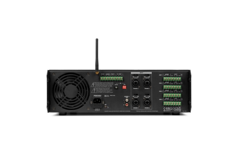 Power Dynamics PAM2004 PA Mixer Matrix 4Zone