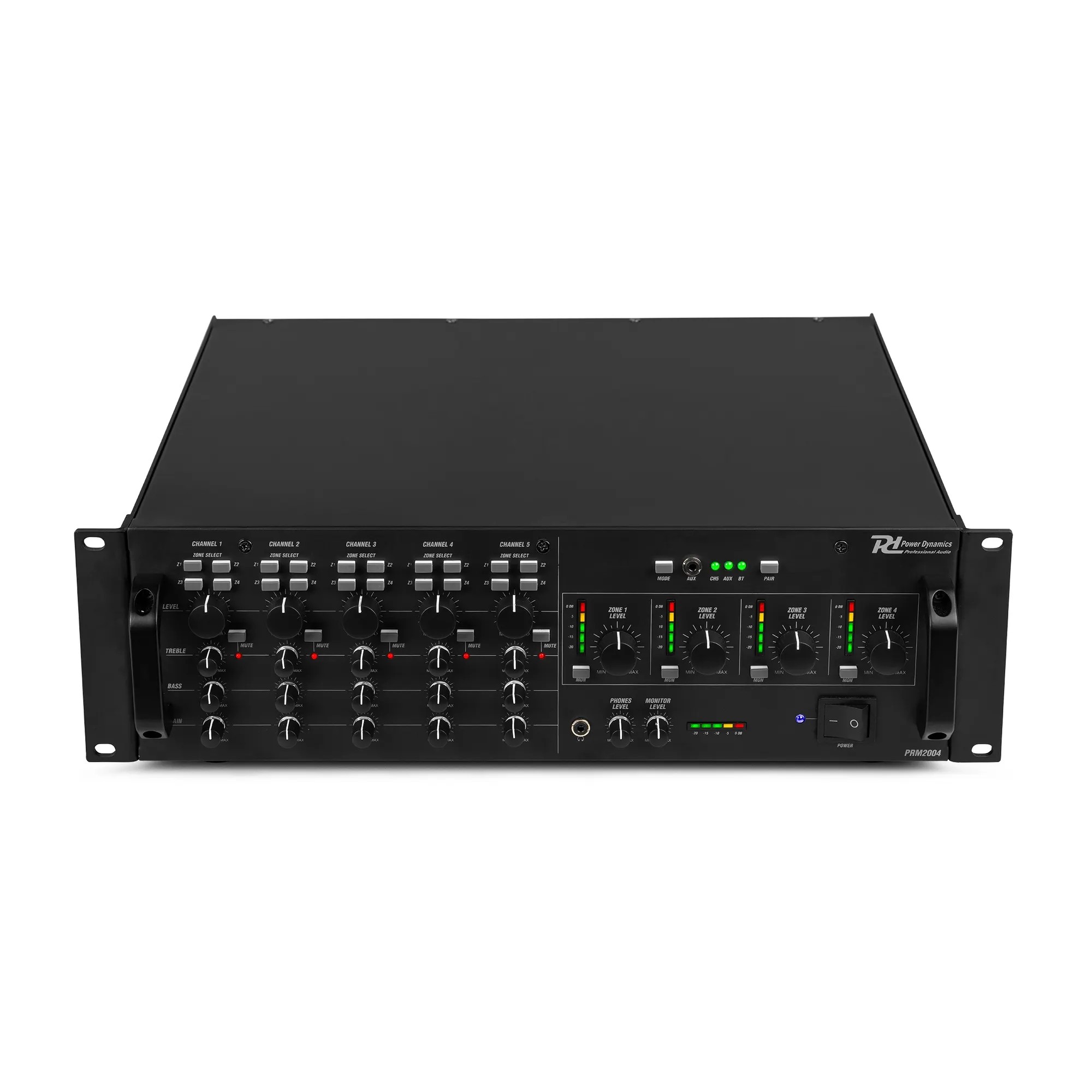 Power Dynamics PAM2004 PA Mixer Matrix 4Zone