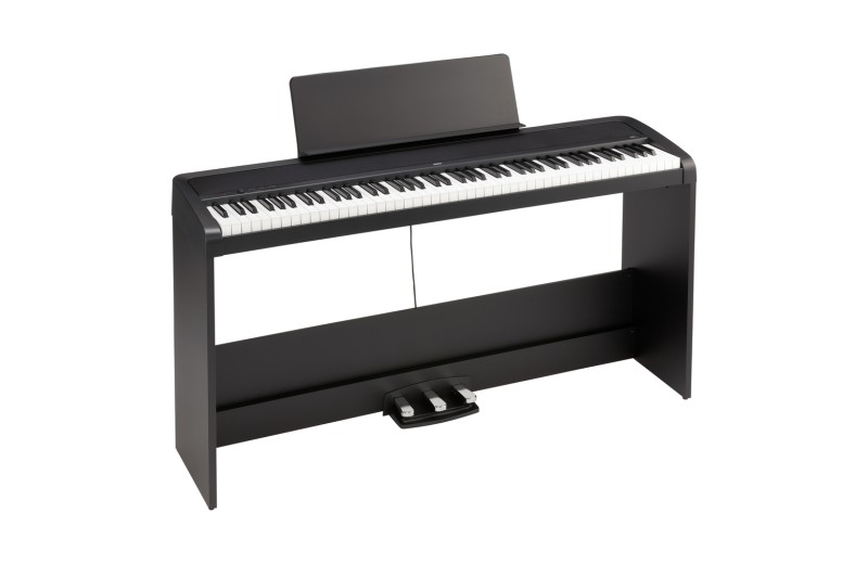 KORG B2+SPBK DIGITAL PIANO 88 KEYS ΜΕ ΒΑΣΗ ΣΤΗΡΙΞΗΣ & 3 ΠΕΤΑΛΙΑ