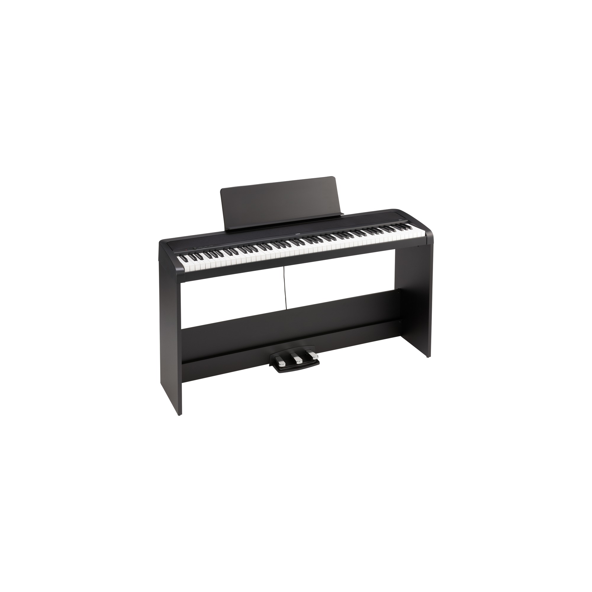 KORG B2+SPBK DIGITAL PIANO 88 KEYS ΜΕ ΒΑΣΗ ΣΤΗΡΙΞΗΣ & 3 ΠΕΤΑΛΙΑ