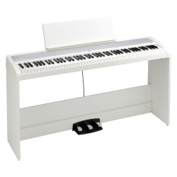 KORG B2+SPWH DIGITAL PIANO 88 KEYS ΜΕ ΒΑΣΗ ΣΤΗΡΙΞΗΣ & 3 ΠΕΤΑΛΙΑ