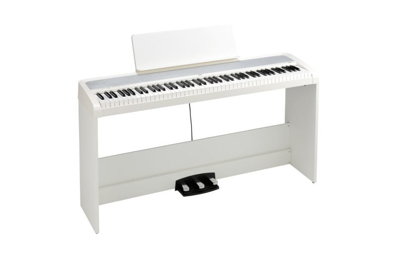 KORG B2+SPWH DIGITAL PIANO 88 KEYS ΜΕ ΒΑΣΗ ΣΤΗΡΙΞΗΣ & 3 ΠΕΤΑΛΙΑ
