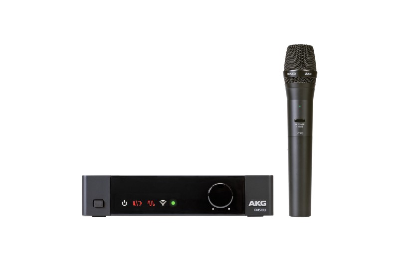 AKG Dms 100 Mic Set Ψηφιακο Σετ Ασυρματου Μικροφωνου Χειρος 4 Καναλιων