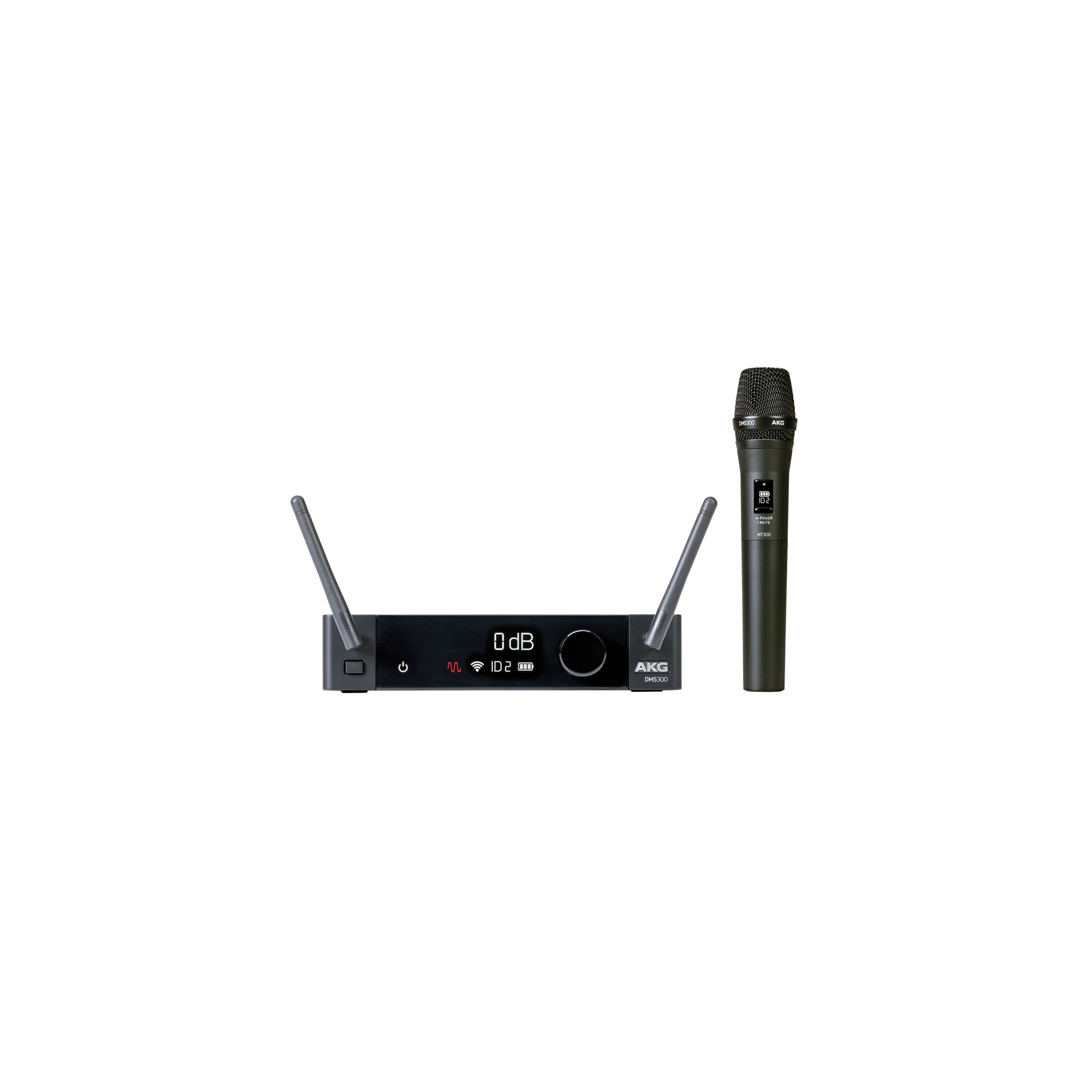 AKG Dms 300 Mic Set Ψηφιακο Σετ Ασυρματου Μικροφωνου Χειρος 8 Καναλιων