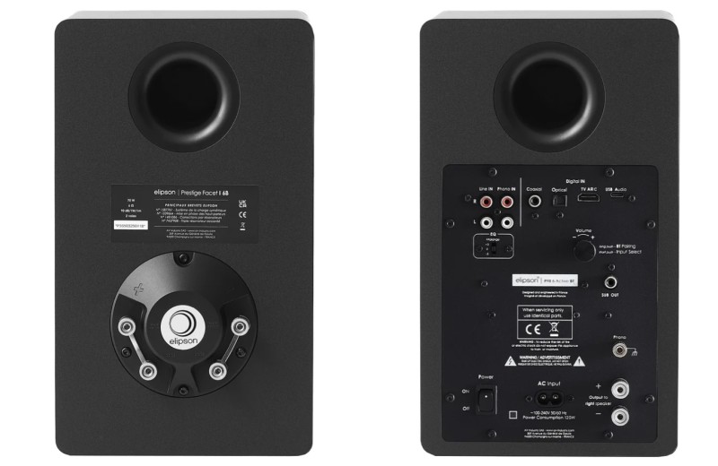 Elipson Prestige Facet II 6 Active BT Black Ζεύγος