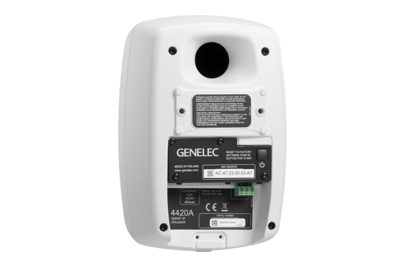 GENELEC 4420A W ΕΝΕΡΓΟ ΗΧΕΙΟ 2 ΔΡΟΜΩΝ SMART IP  4, 1x50W  & 1x50