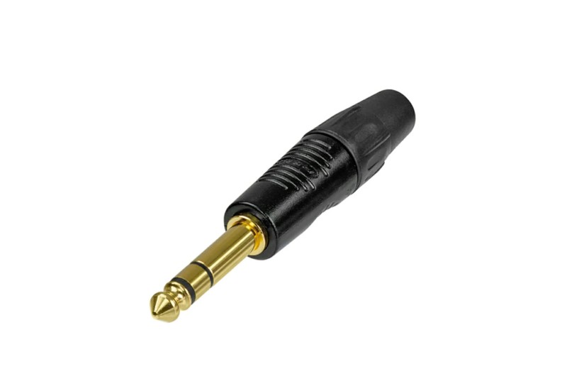 Rean RP3C-B Αρσενικό Stereo Βύσμα Καρφί 6.3mm