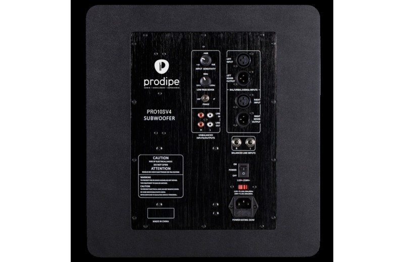 Prodipe Pro10S V4 Black Wood