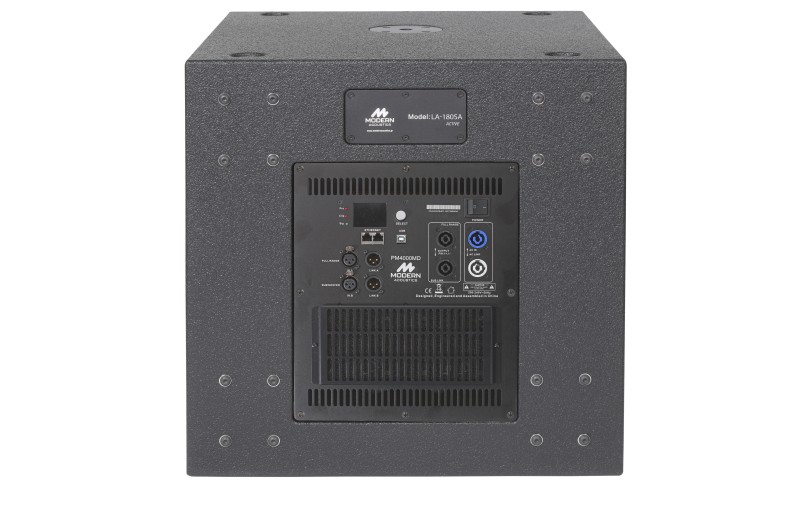 Modern Acoustics LA-180SA MK2 Αυτοενισχυόμενο Subwoofer - Μαύρο