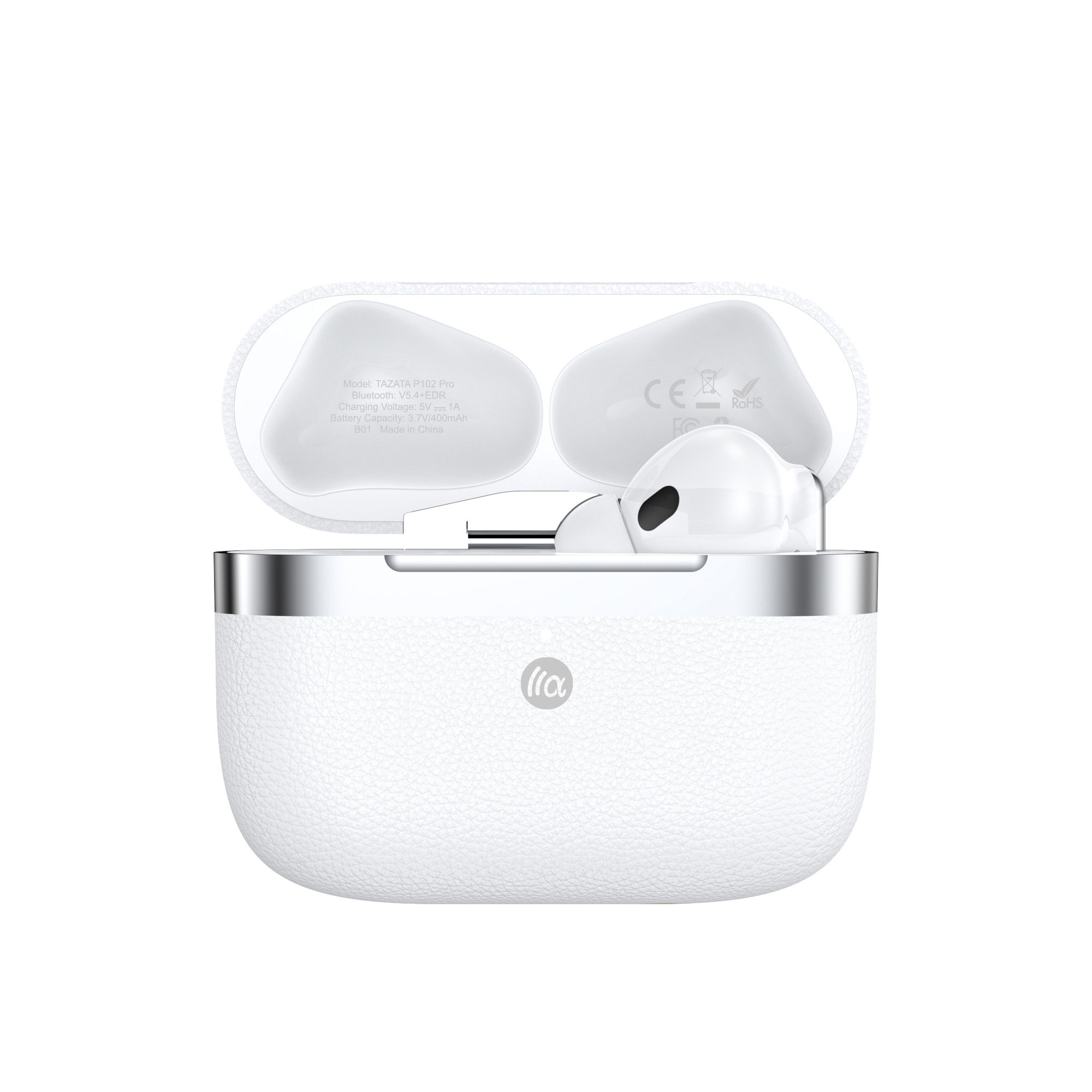 Tazata Taurus V Ακουστικά Bluetooth - Λευκό