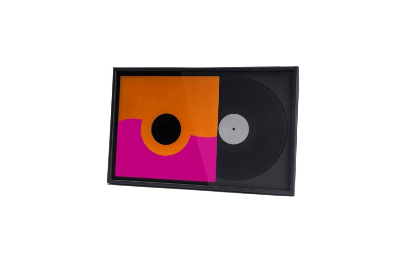 Glorious Record Display Frame - Μαύρο