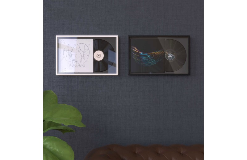 Glorious Record Display Frame - Μαύρο
