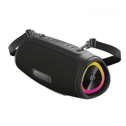 Tazata Boomblast Mini Ηχείο Μπαταρίας Με Bluetooth και Application- Μαύρο