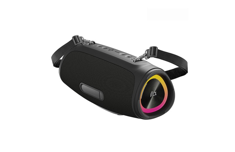 Tazata Boomblast Mini Ηχείο Μπαταρίας Με Bluetooth και Application- Μαύρο