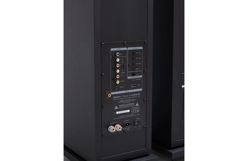 Elipson Horus 11F Active BT Black Ζεύγος