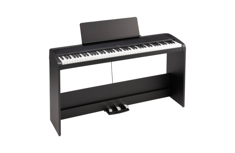 KORG B2+SPBK DIGITAL PIANO 88 KEYS ΜΕ ΒΑΣΗ ΣΤΗΡΙΞΗΣ & 3 ΠΕΤΑΛΙΑ