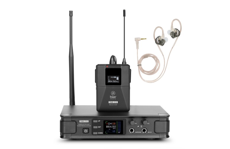Bler Audio PMR-310 In-Ear Ασύρματο Σύστημα Μικροφώνου