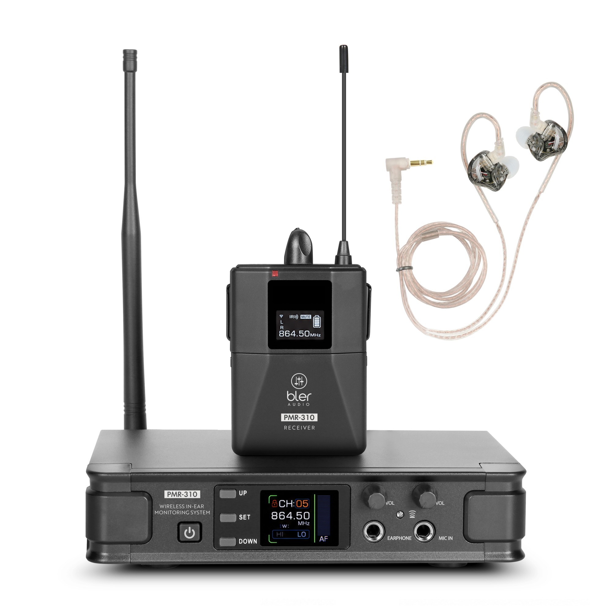 Bler Audio PMR-310 In-Ear Ασύρματο Σύστημα Μικροφώνου