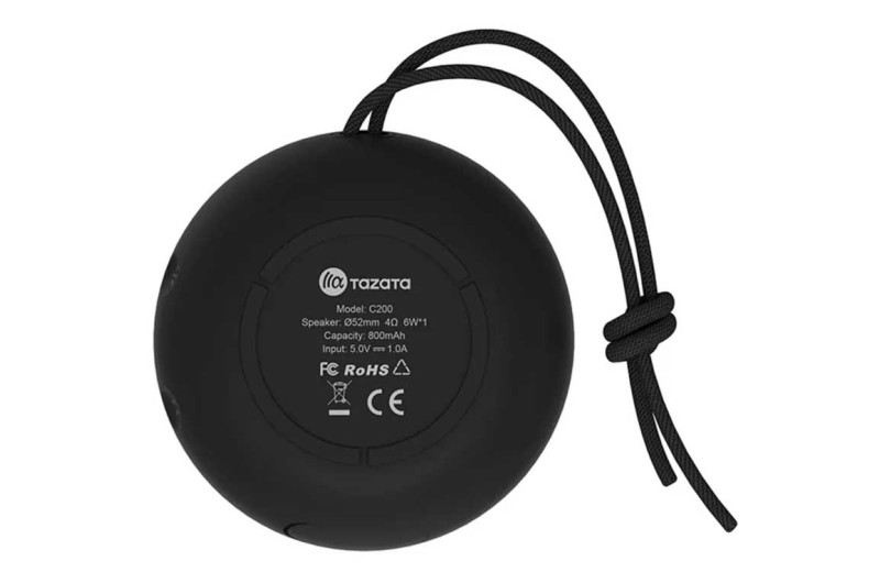 Tazata Palm 5 Bluetooth Φορητό Ηχείο Μπαταρίας - Μαύρο
