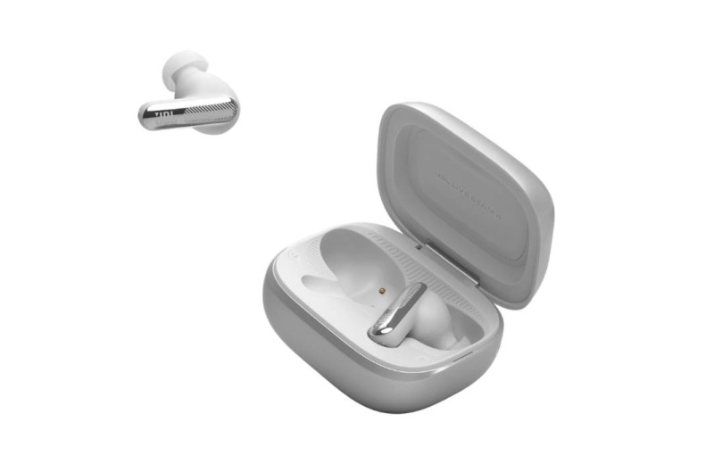 JBL Live Beam 4 Ασύρματα In-Ear Ακουστικά - Ασημί