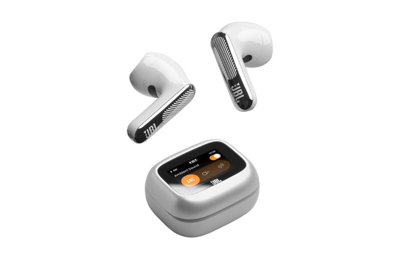 JBL Live Flex 4 Ασύρματα In-Ear Ακουστικά - Ασημί