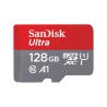 SanDisk SDSQUAB-128G-GN6MA Ultra microSDXC 128GB + SD Adapter 140MB/s  A1 Class 10 UHS-I