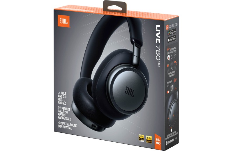 JBL Live 780NC Over-Ear Bluetooth Ακουστικά - Μαύρο