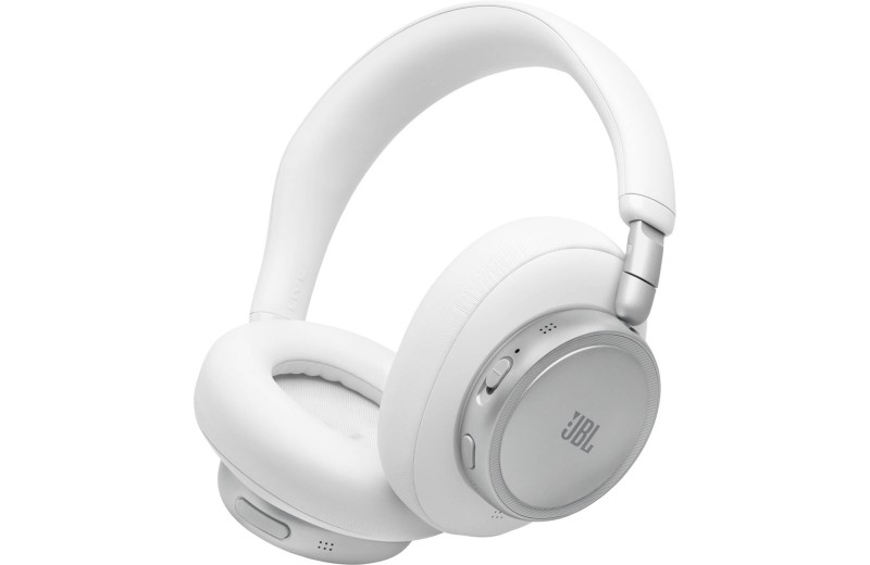 JBL Live 780NC Over-Ear Bluetooth Headphones - White