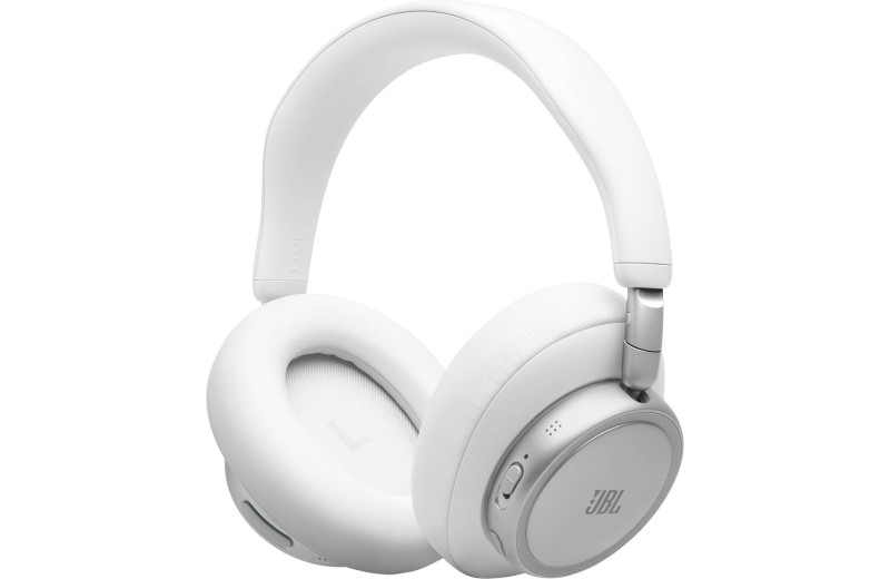 JBL Live 780NC Over-Ear Bluetooth Headphones - White