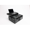 Magma Dj Controller Workstation DDJ-FLX4 - DDJ-400 Flightcase - Black